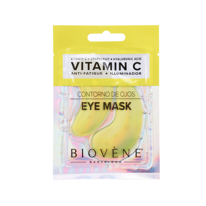 VITAMIN C Ultra-Bright Eye Pad Mask with Grapefruit and Hyaluronic Acid