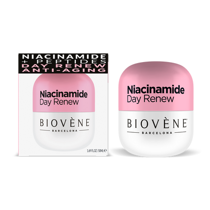 NIACINAMIDE DAY RENEW Revitalizing Moisturizer with Anti-Aging Peptides, Niacinamide &amp; Organic Raspberry