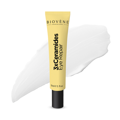 3X CERAMIDES EYE REPAIR Barrier-Boosting Eye Cream with Extra-Hydrating HA, Ceramides, CICA &amp; Organic Banana