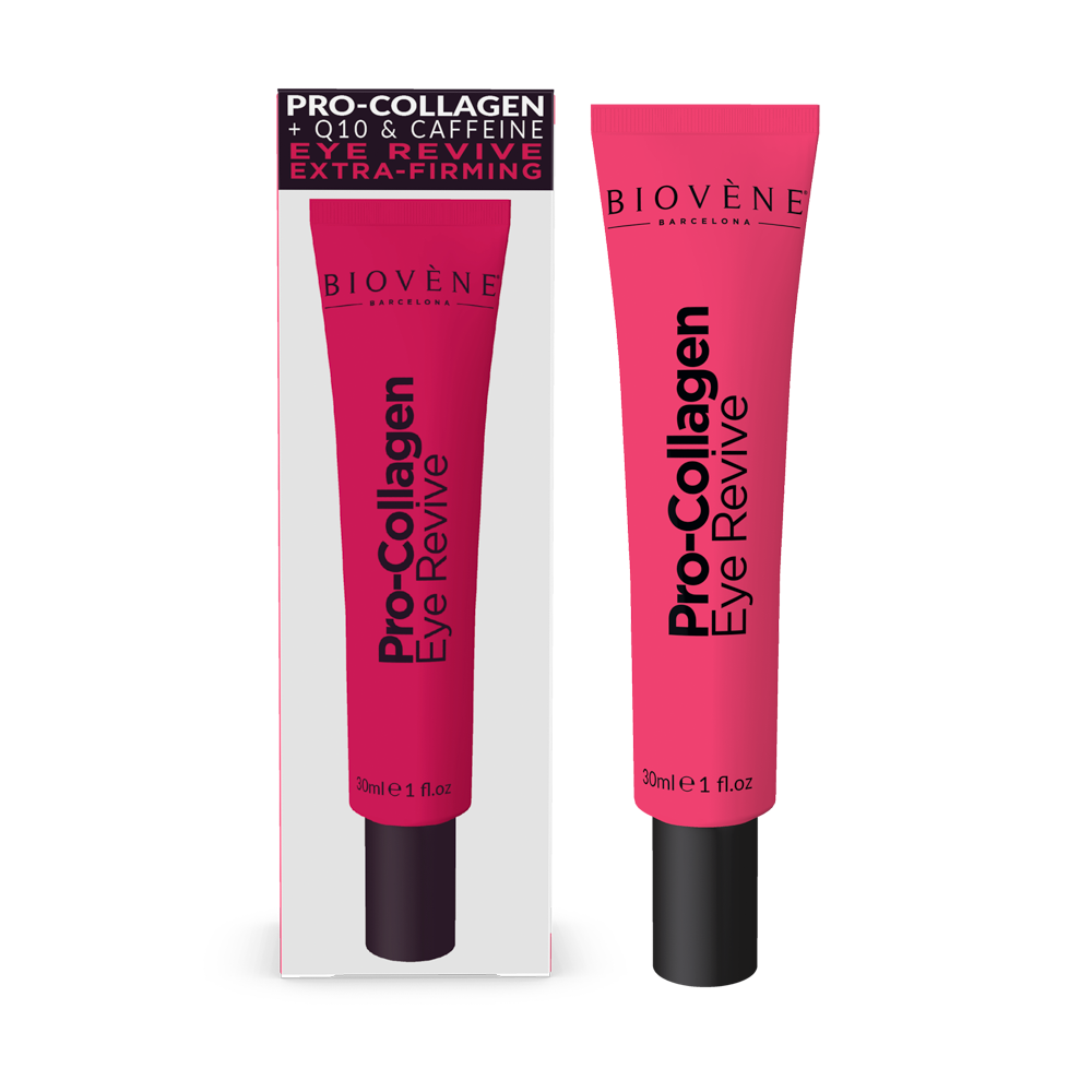 PRO-COLLAGEN EYE REVIVE Extra-Firming Eye Cream Moisture Replenisher with Collagen, Q10, Caffeine &amp; Organic Rosehip