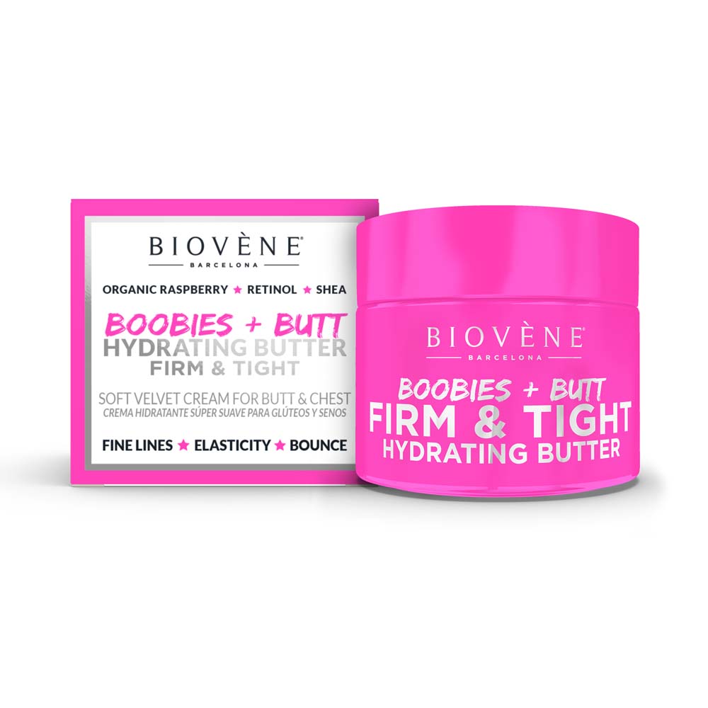 FIRM TIGHT HYDRA BUTTER Soft Velvet Organic Raspberry Cream for